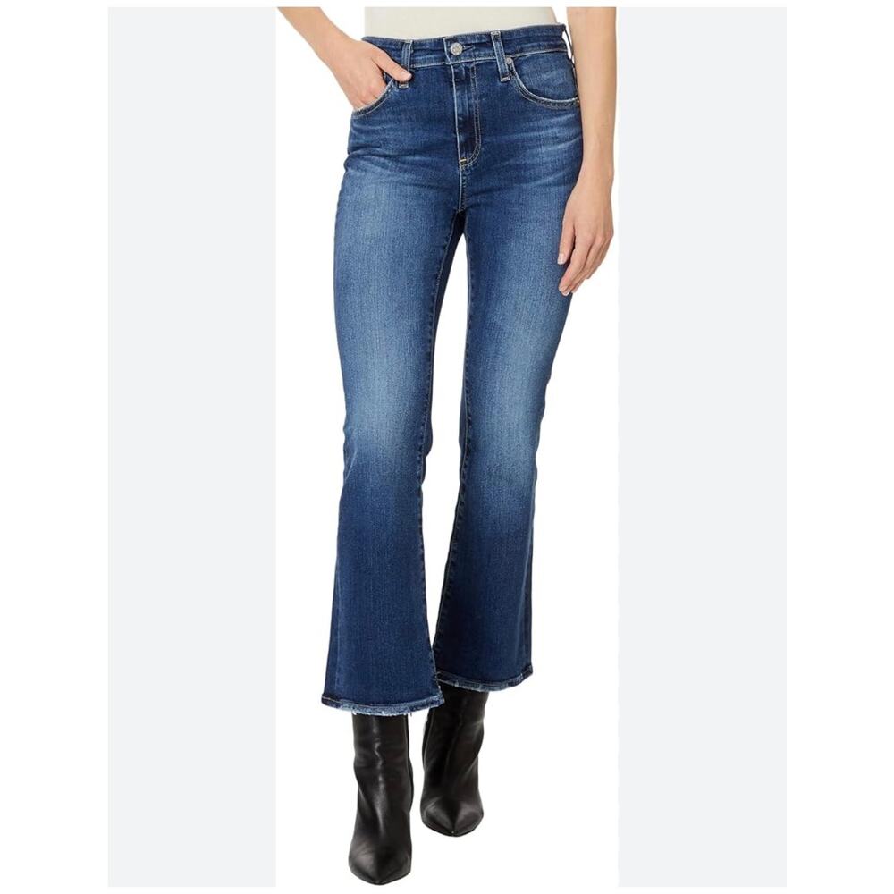 AG Farrah High Rise Crop Boot Jeans - Size 33 - New